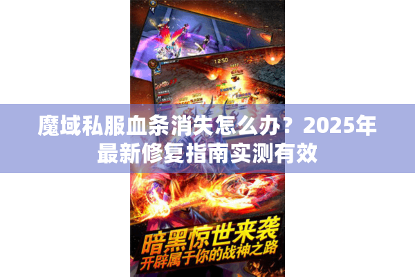 魔域私服血条消失怎么办？2025年最新修复指南实测有效