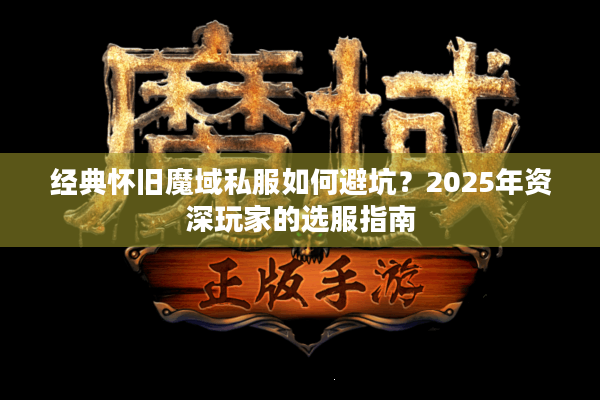 经典怀旧魔域私服如何避坑？2025年资深玩家的选服指南