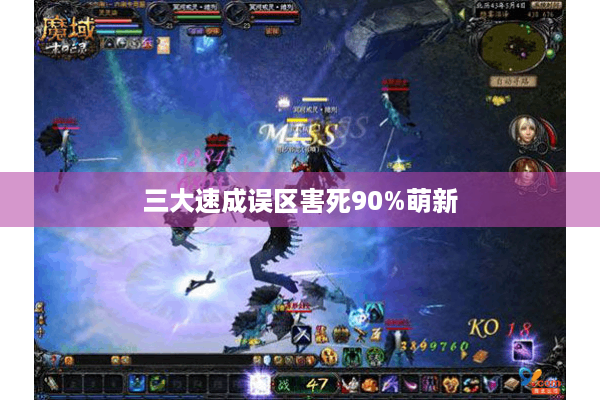 三大速成误区害死90%萌新