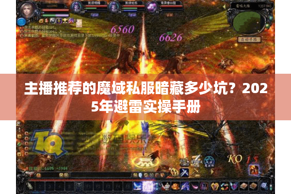主播推荐的魔域私服暗藏多少坑？2025年避雷实操手册