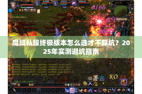 魔域私服终极版本怎么选才不踩坑？2025年实测避坑指南