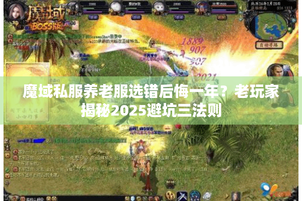 魔域私服养老服选错后悔一年？老玩家揭秘2025避坑三法则
